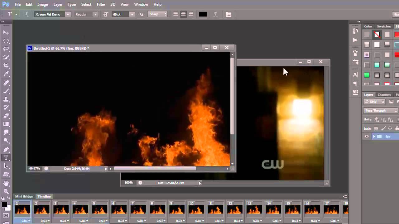 Gifs: 2 to 1, How to Add an Element to another Video
