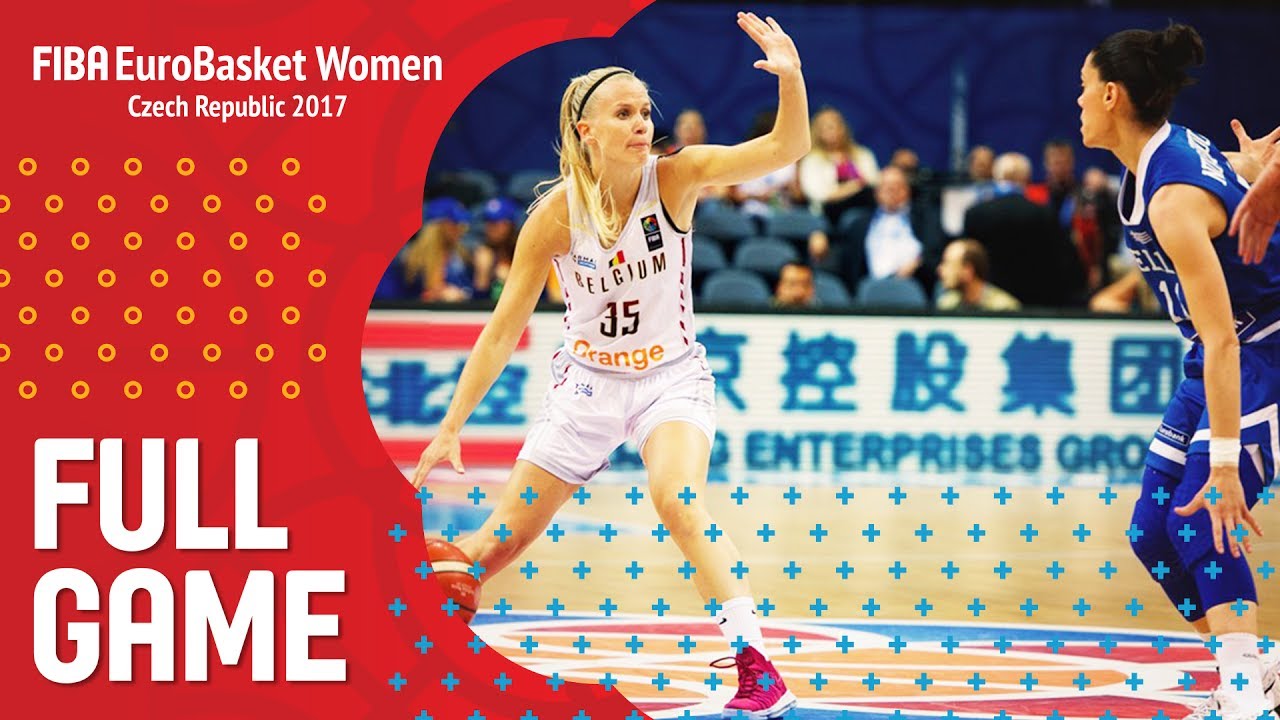 Belgium v Greece - Full Game - 3rd Place - FIBA EuroBasket Women 2017