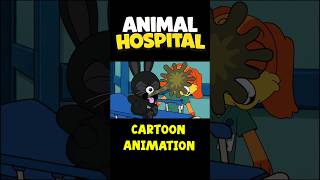 #shorts ROBLOX ANIMAL HOSPITAL CARTOON ANIMATION!
