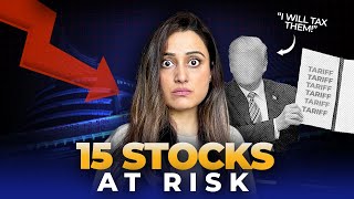 15 Stocks Impacted due to Trump's tariff on India