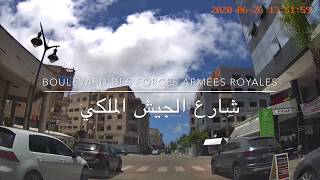 Boulevard des Forces Armées Royales 4K / شارع الجيش الملكي - Mohammedia - Morocco