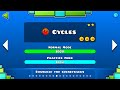 Geometry dash  cycles all coins