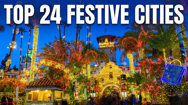 The 24 MOST FESTIVE Christmas Towns In The US