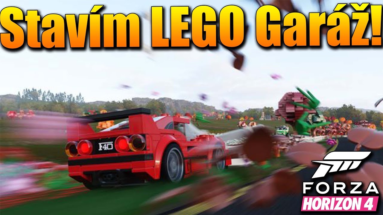 STAVÍM LEGO GARÁŽ!😱Forza Horizon 4 Lego Speed Champions #4