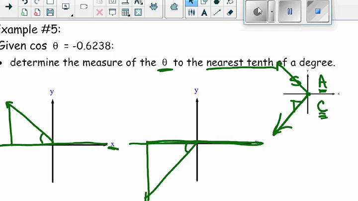 Unit 2 2 6 Given a Decimal trig Ratio Find and Angle in Standard Position