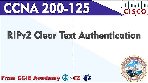 RIPv2 Clear Text Authentication in Urdu and Hindi