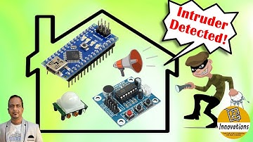 Intruder Detector Using PIR Motion Sensor HCSR501 + ISD1820 + With and Without Arduino + PAM8403