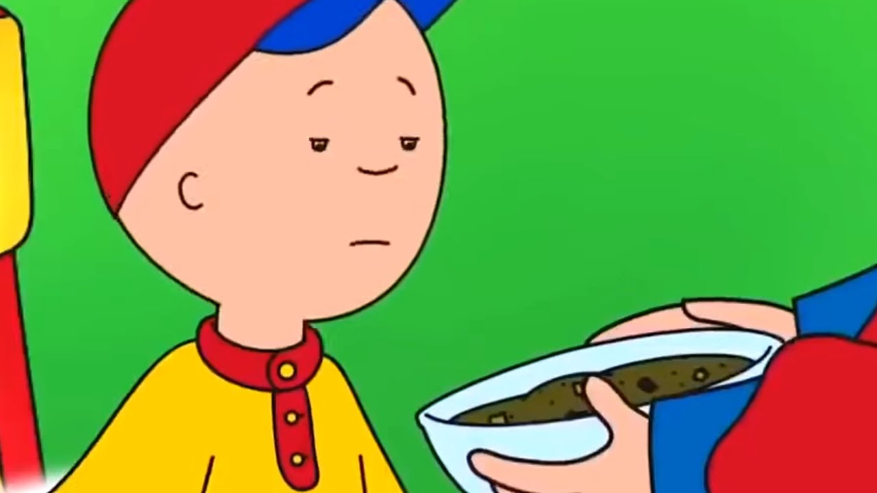 ⁣Mala Comida de Caillou | Caillou en Español Castellano