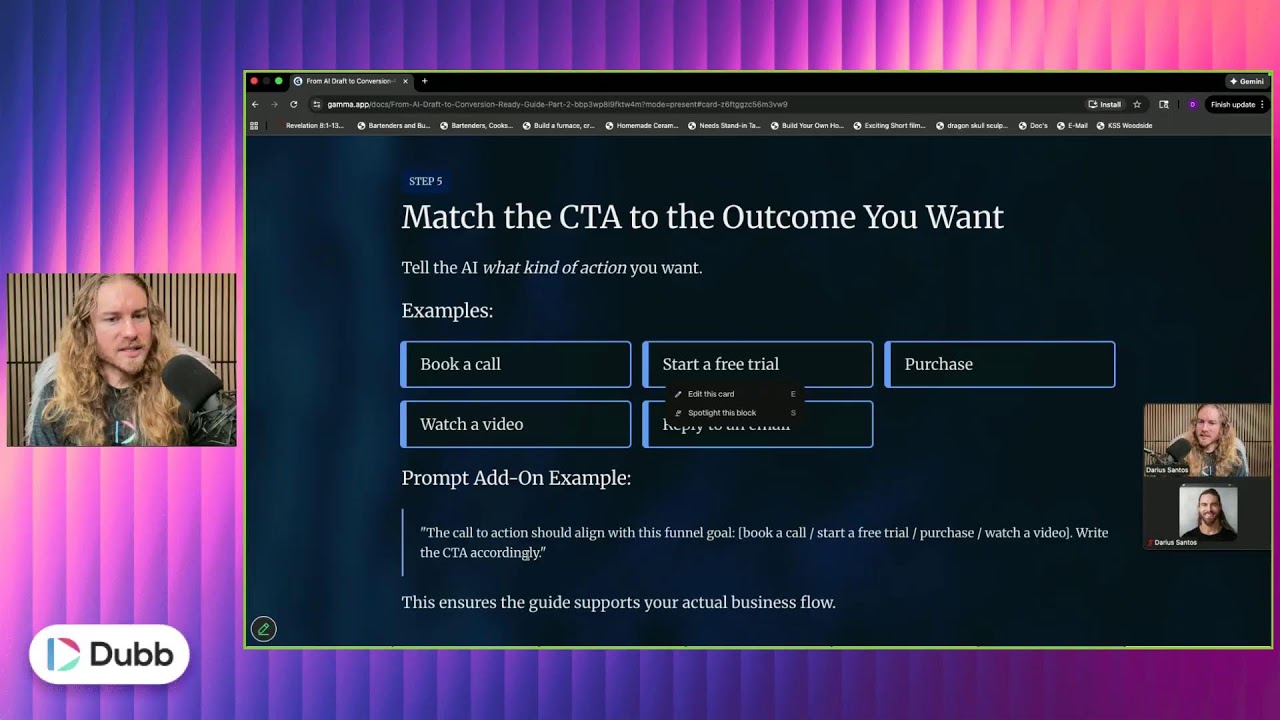 Dubb Founder Coaching - Top of Funnel