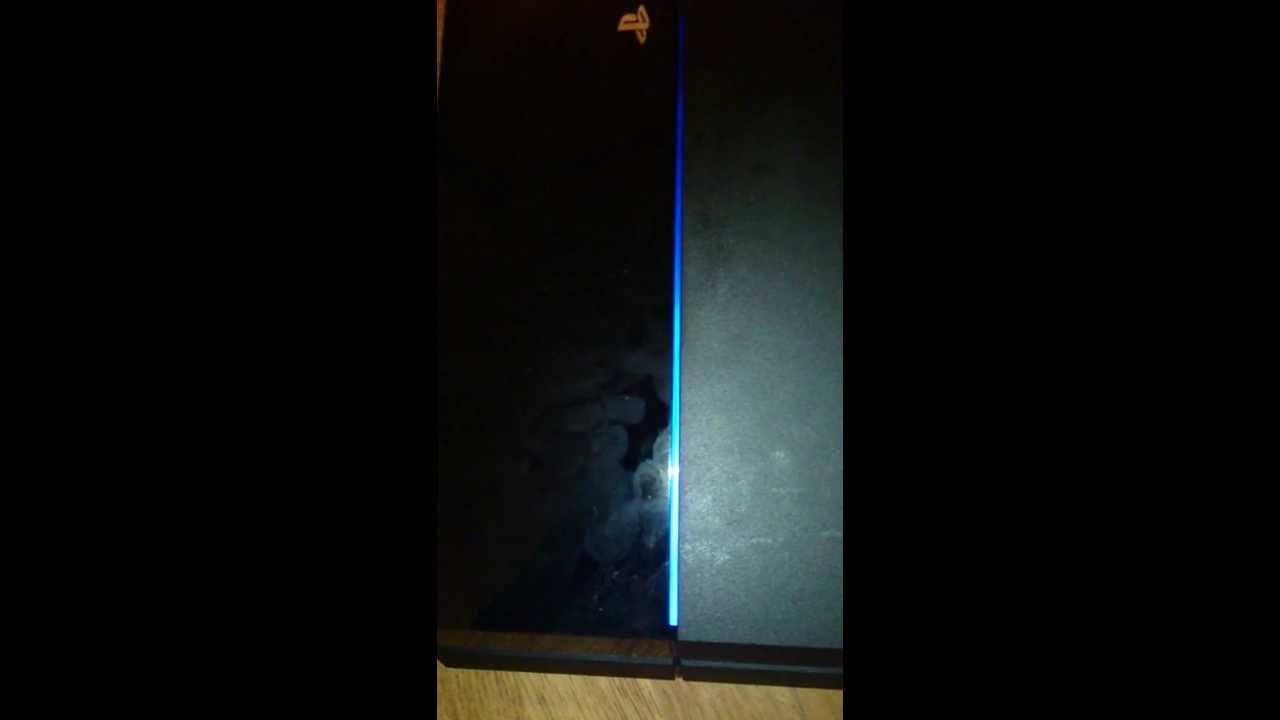 Blinking Blue Light PS4 YouTube