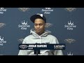 Jordan Hawkins interview | Pelicans-Pacers Postgame 11/1/2024