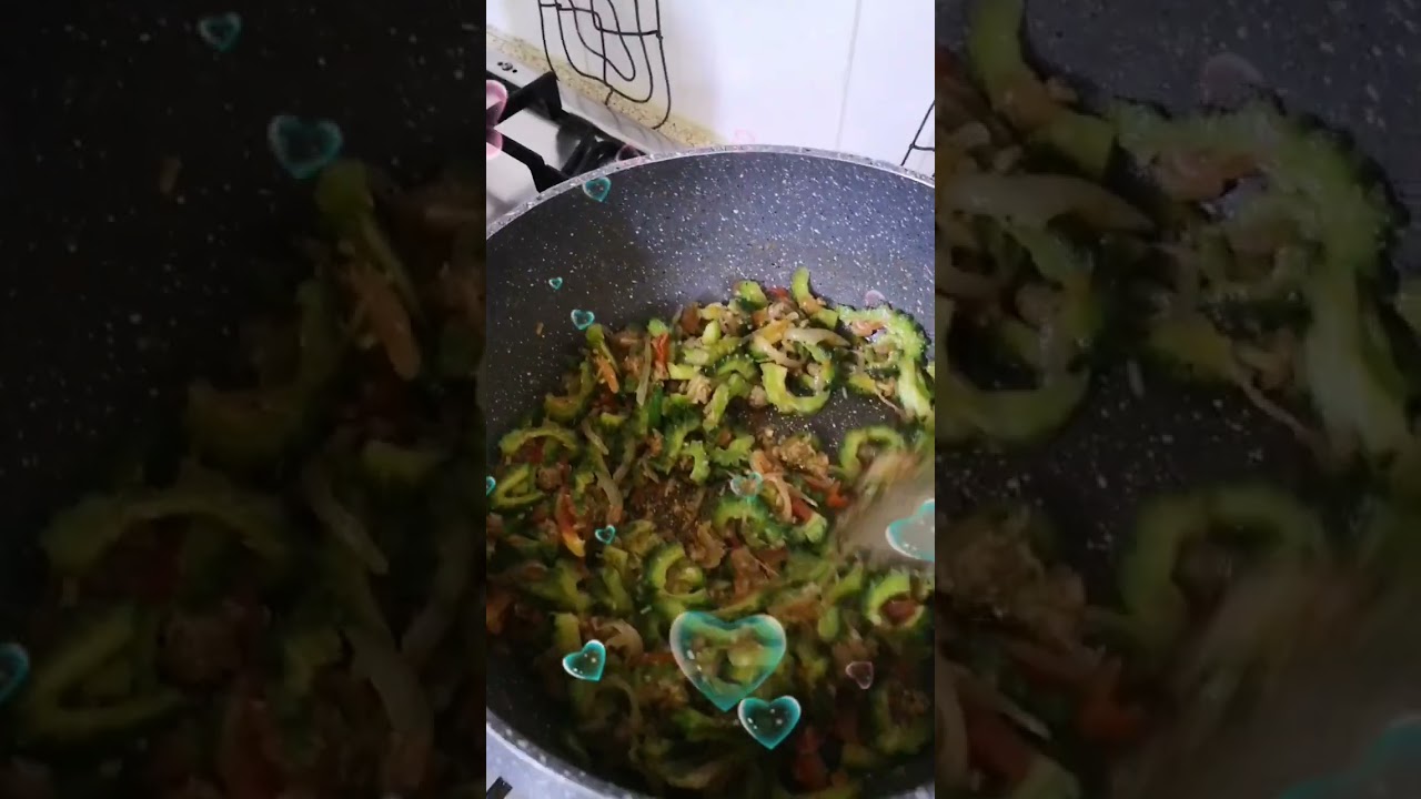 Ginisang Ampalaya with giniling na Baka 