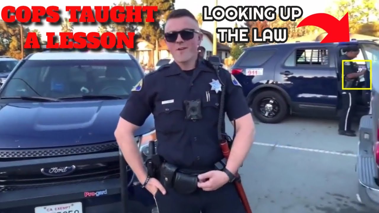Cops Get Taught A Lesson On Filming In Public