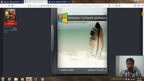 how to install windows 7 ultimate advanced 64bit - team os