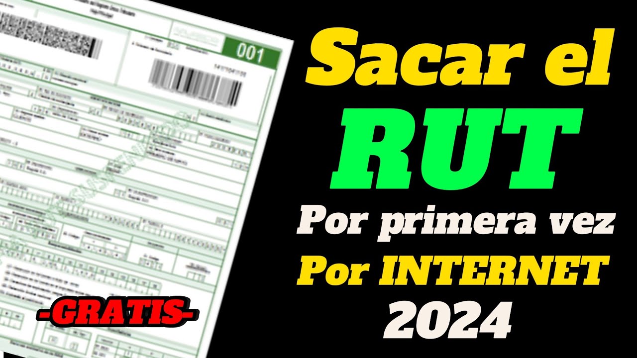 ✅️Como sacar el RUT por primera vez en línea GRATIS desde tu computador sin citas 2024