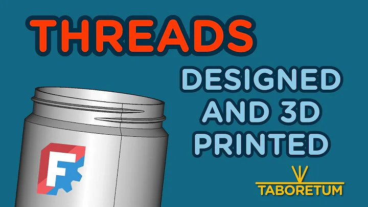 Make Flawless 3D Printed Threads That Actually Work!