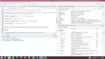 Loading GIS Data into R
