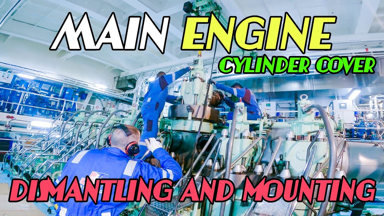 MAIN ENGINE CYLINDER COVER OVERHAULING | PART 1 | HERO'S VENTURE