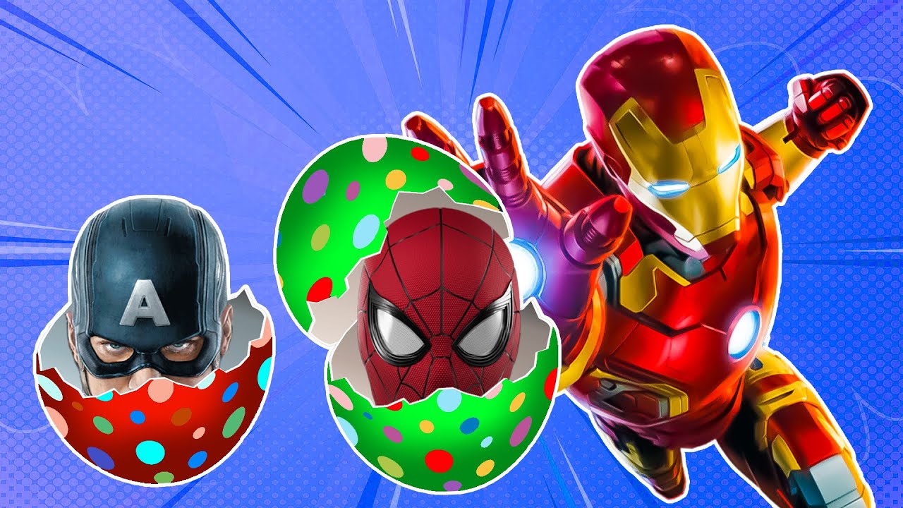 IronMan Song and Surprise Eggs song Superheroes & More Kids Songs