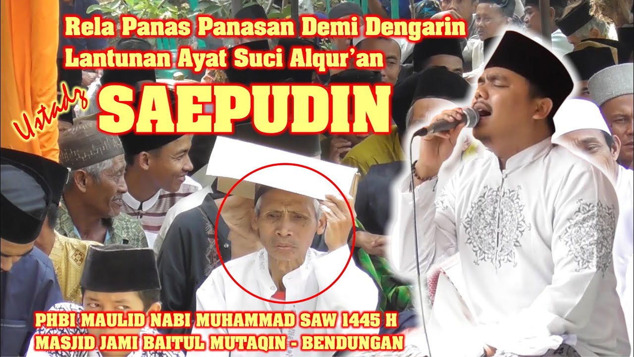 🔴Live Delay  Qori Ustadz Saepudin dari Rangkasbitung