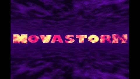 [Ps1] Introduction du jeu " Novastorm" de l