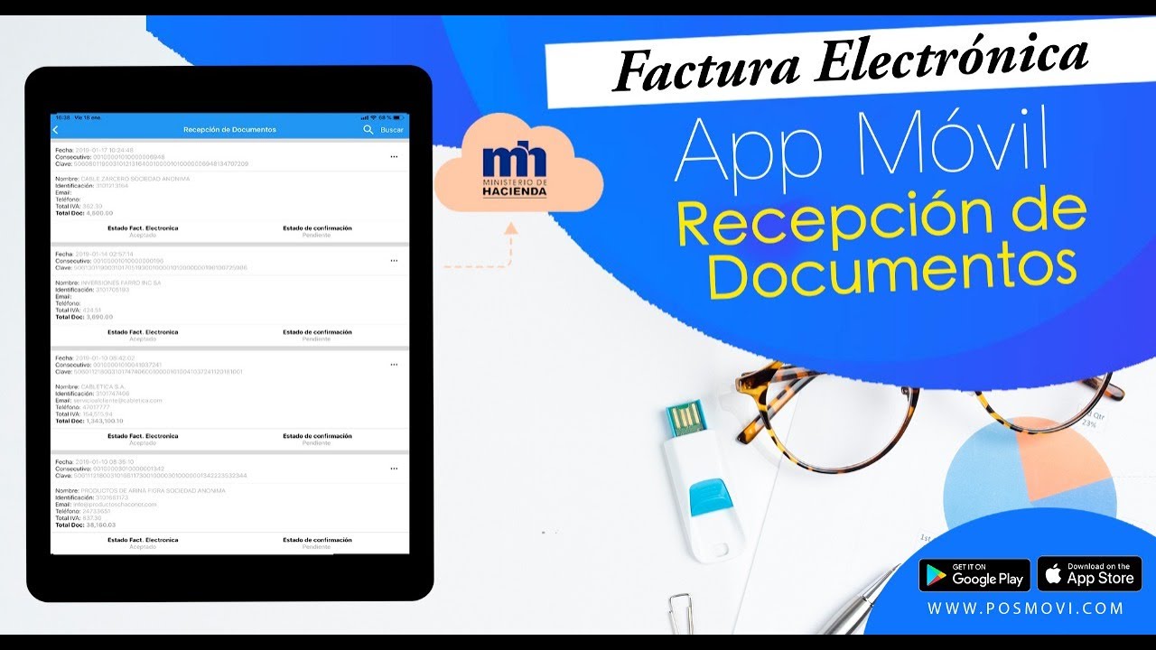 Recepción de Documentos - App Facturar Online