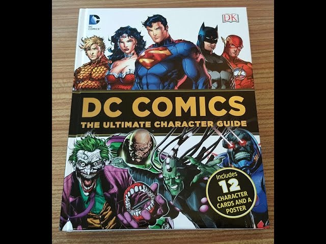 DC Comics The Ultimate Character Guide Review - YouTube