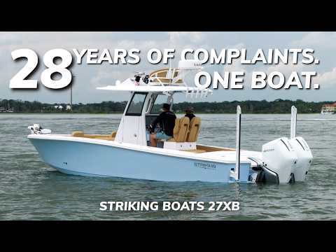 A 28-Year Dealer Finally Built His Own Boat — Striking Boats 27XB