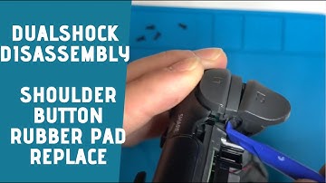 Dualshock safe disassembly and L1/L2 R1/R2 fix