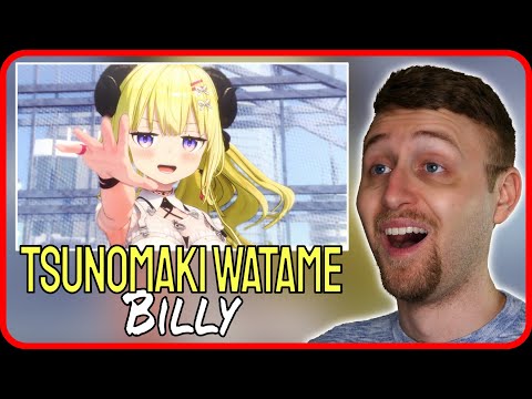 She's FORTNITE Dancing? **BILLY / ビリ** Tsunomaki Watame | REACTION