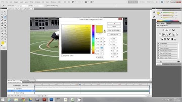 Basics of Photoshop CS5 -  Painting video frames Rotoscoping in Photoshop CS5