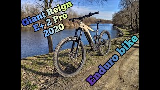 Giant Reign E+ 2 Pro (2020) | Enduro e-bike - YouTube