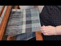 Tissage 6  o je termine mes premires serviettes sur le mtier  tissage weaving