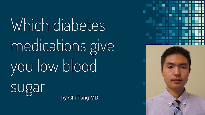 What medications can cause low blood sugar