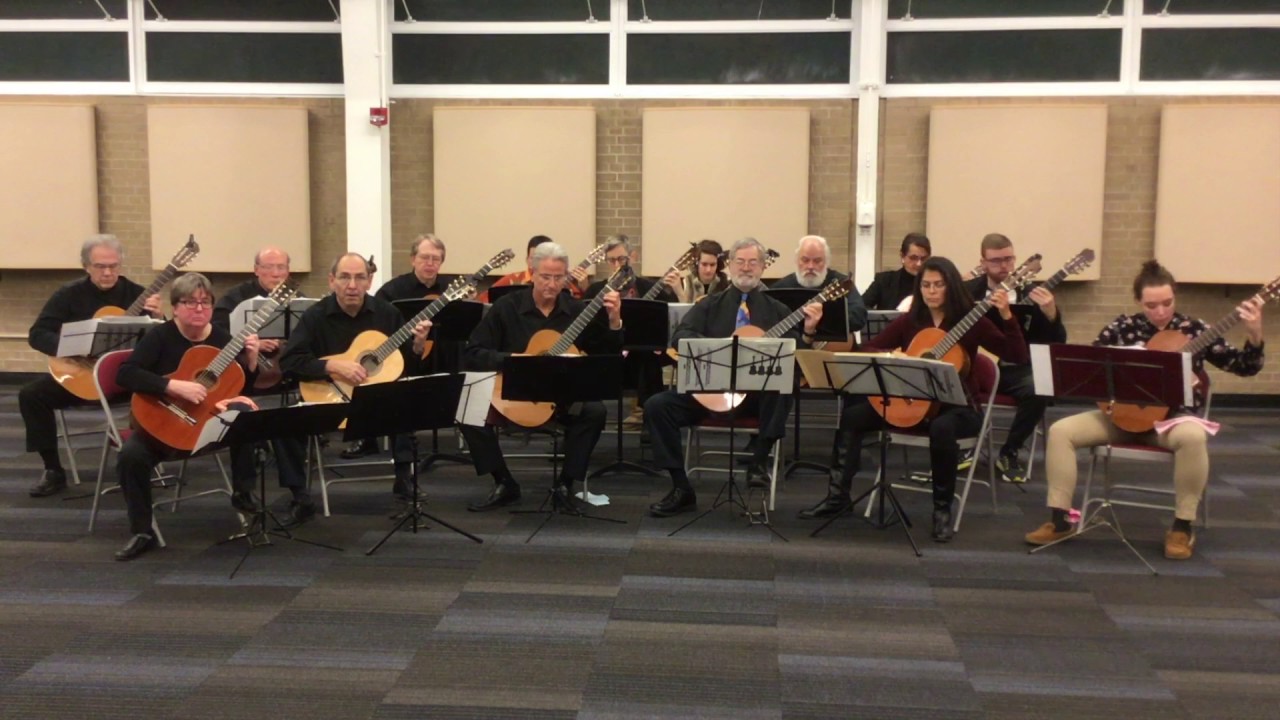 Kalimba, by Jürg KIndle, Chicago Community Classical Guitar Ensemble