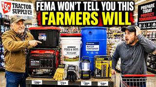 Tractor Supply Has 7 Items on FEMA's Unpublished Prep List — Farmers Have Known This for Years