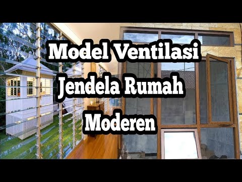  Model  Ventilasi  Jendela  Rumah Moderen Terbaru YouTube