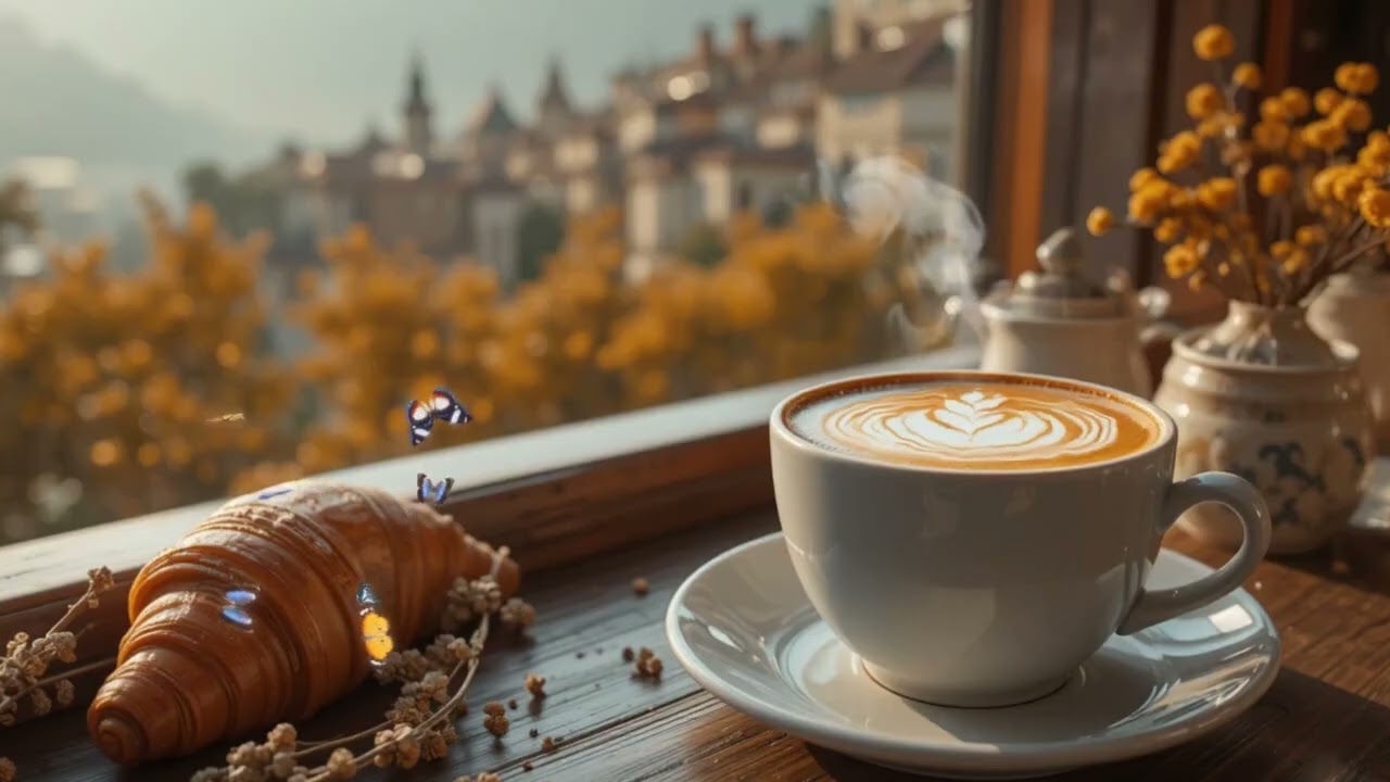 Elegant Jazz Cafe ☕ Winter Coffee Jazz Piano Music & Happy Bossa Nova Instrumental for Star the day