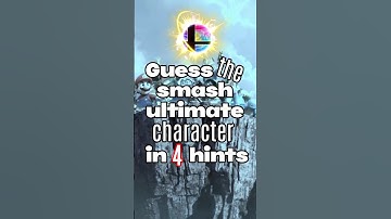 Guess The Smash Ultimate Character In 4 Hints Part 58 #gaming #ssbu #nintendo
