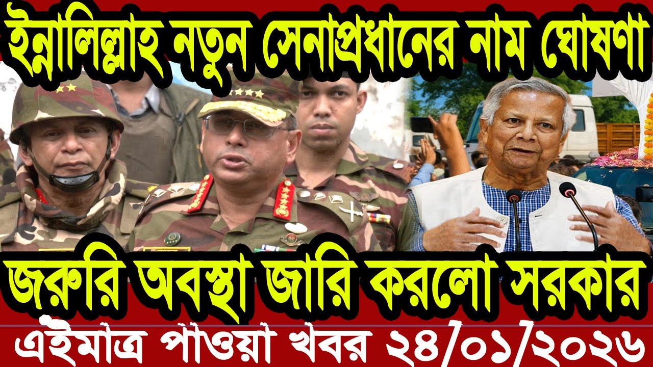 বাংলা খবর BBC World News 23 January 2026 || World News Bangla || International News Today Bangla