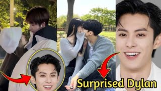 Dylan Wang Shocking Reaction when Shen Yue HUG and Kiss Him After Firming Wonderland Together
