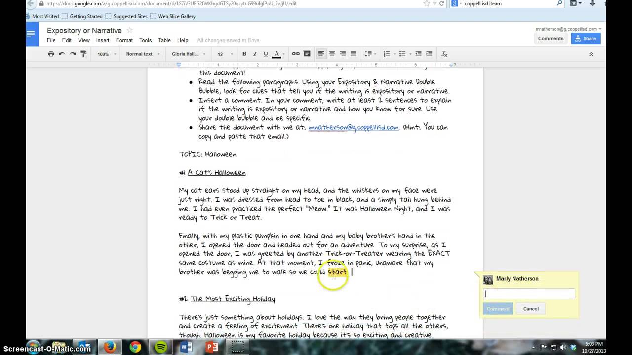 How Do You Insert A Comment In Google Docs