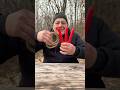 Survival Skills: Made Kindling Out of Rope for a Camping Trip 🔥 #survival #camping #outdoors