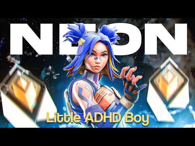 The ART of Neon: Little ADHD Boy