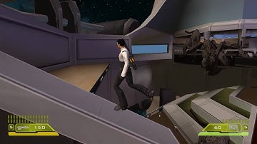 Advent Rising - Reaching 1-B Warp Pipes without Rainbow Road (speedrun tricks)