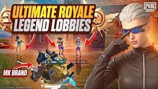 1v4 Clutches in Ultimate Royale Legend Lobby 🤯 + Last Circle Intense Fights 🔥 I MK BRAND ♥️  screenshot 3