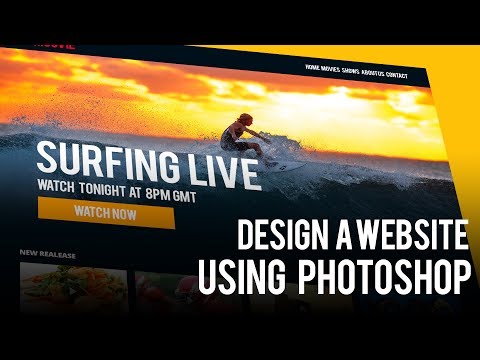 Comment concevoir un site Web dans Photoshop