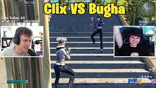 Clix VS Bugha 1v1 TOXIC Buildfights!