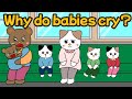 Picture Book Read  Aloud:Why Do Babies Cry?-I want a kind child to grow up.