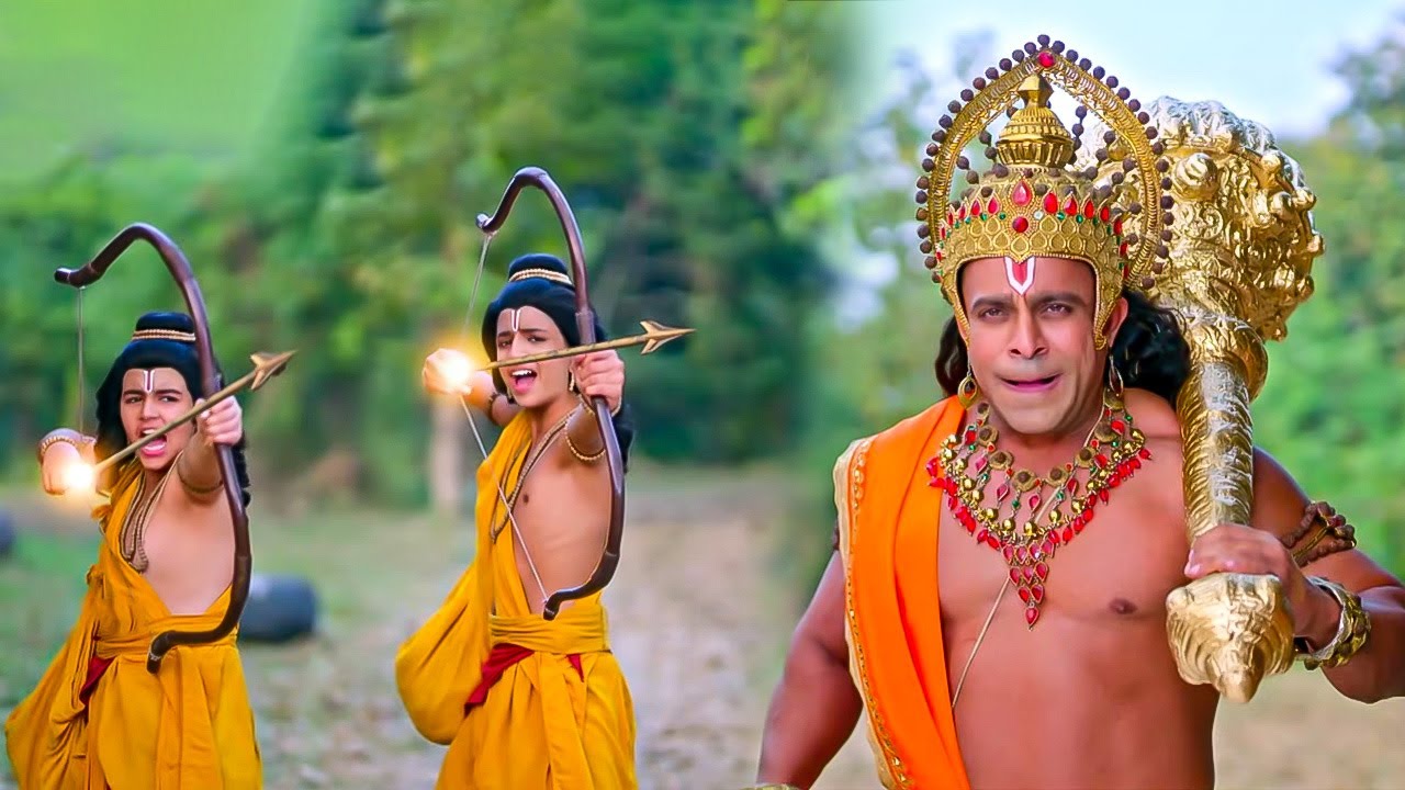 हनुमान जी पर क्यों चलाया लव कुश ने वाण ? श्रीमद रामायण || 